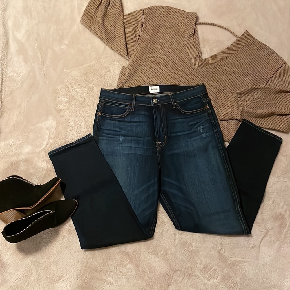 Hudson | High Rise Crop Skinny